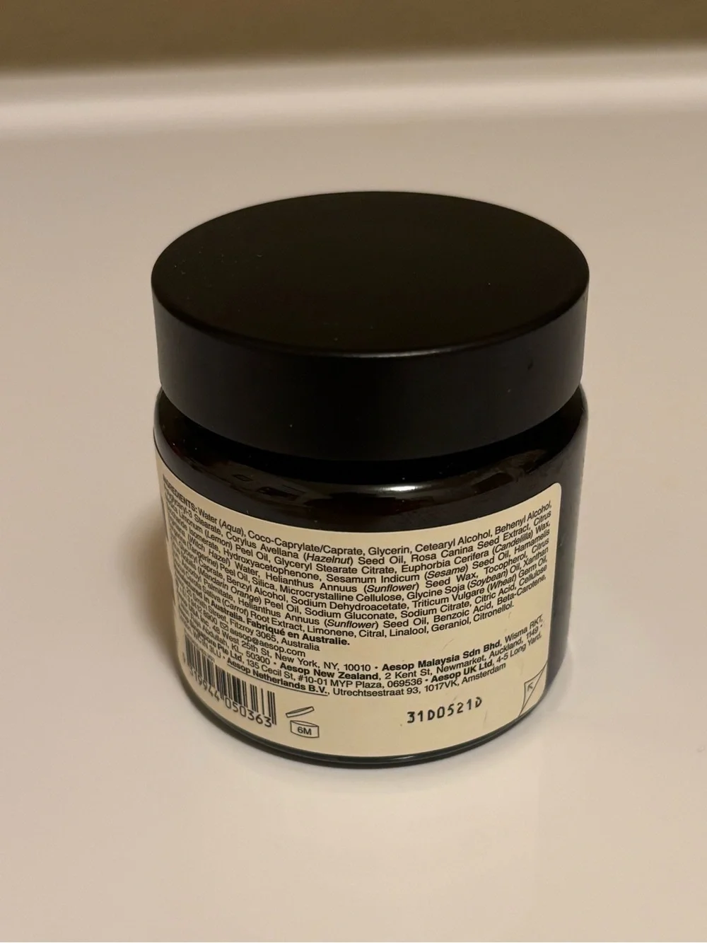 Aesop Mandarin Facial Hydrating Cream NWT